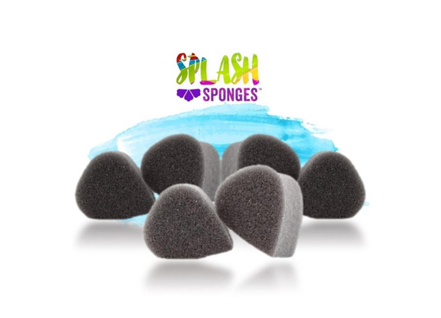 Splash Sponge - Teardrop- 6 pieces