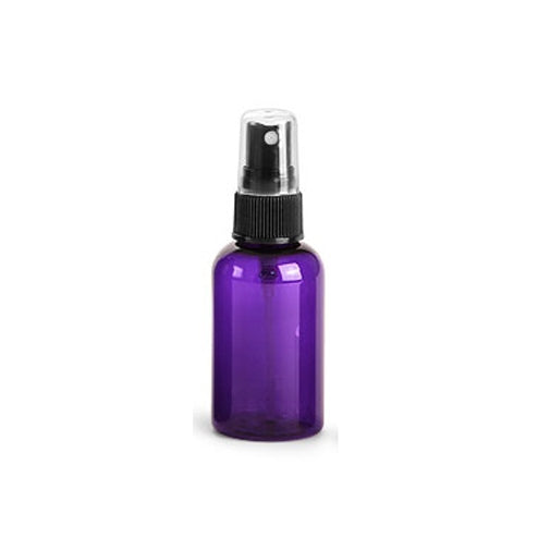 Short Purple Spray Bottle 2oz