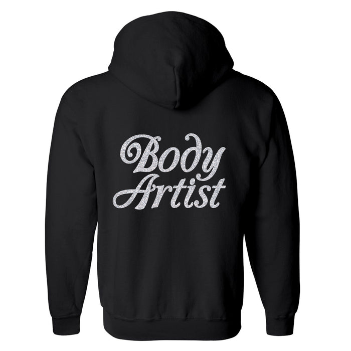 Products Full Zipper Hooded Body Artist Sweatshirt