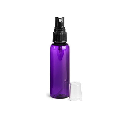Skinny Purple Spray Bottle 2oz