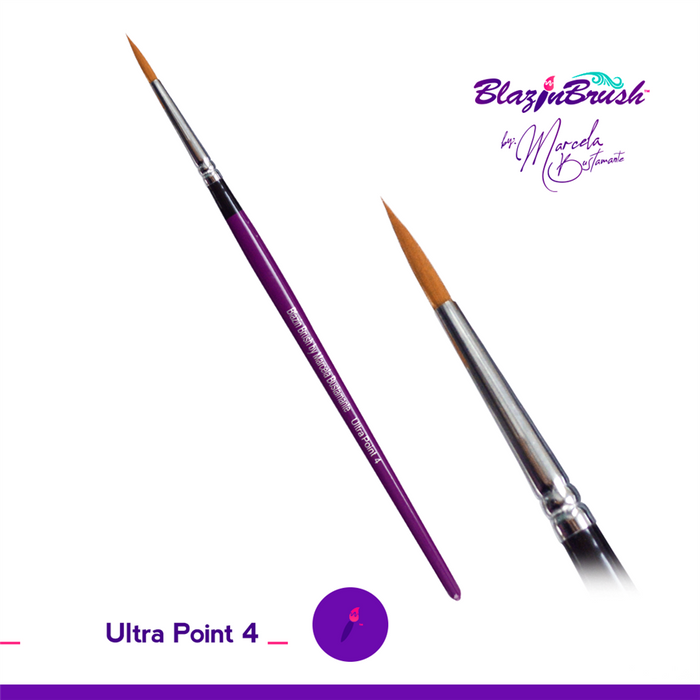 Ultra Point #4 - Blazin Brush by Marcela Bustamante