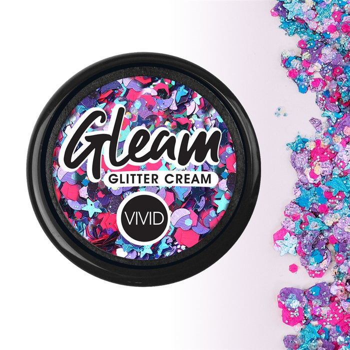 Vivid Gleam Glitter Cream - Blazin Unicorn 30gr