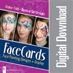 FaceCards - Denise Cold - Mystical Girl Designs Digital Download