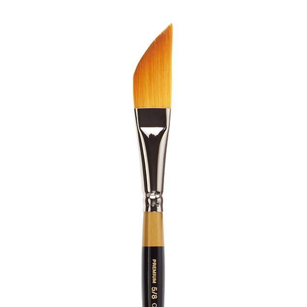 KingArt Face Painting Brush - Original Gold 9800 Dagger Series - Size 5/8