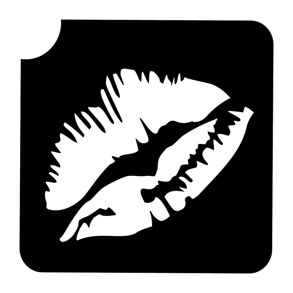 Kiss Makeup Stencils - Mugeek Vidalondon