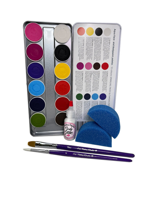 Christmas Face Painting Kit, Diamond FX Face Paint, Face Paint Christmas  Special - Hokey Pokey Shop, Professional Face and Body Paint Store