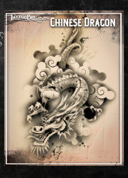 Wiser's Chinese Dragon Tattoo Pro Stencil Series 1